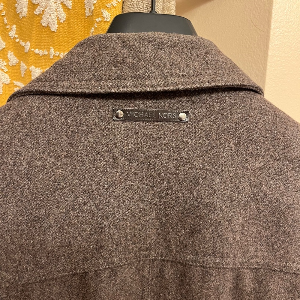 Michael Kors Brown Peacoat - Picture 9 of 9